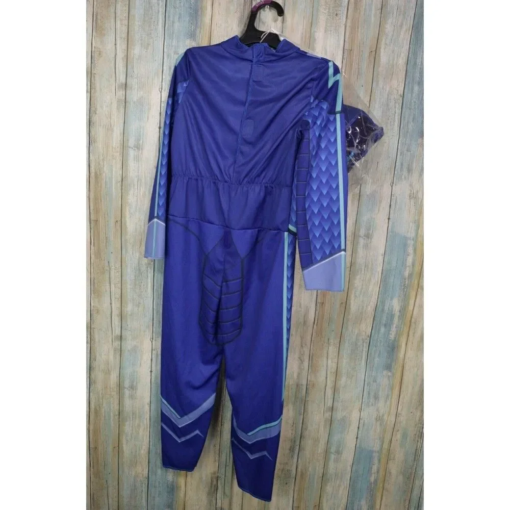 PJ Masks Catboy Classic Halloween Costume Jumpsuit with Headpiece 3-4T - Picture 8 of 10